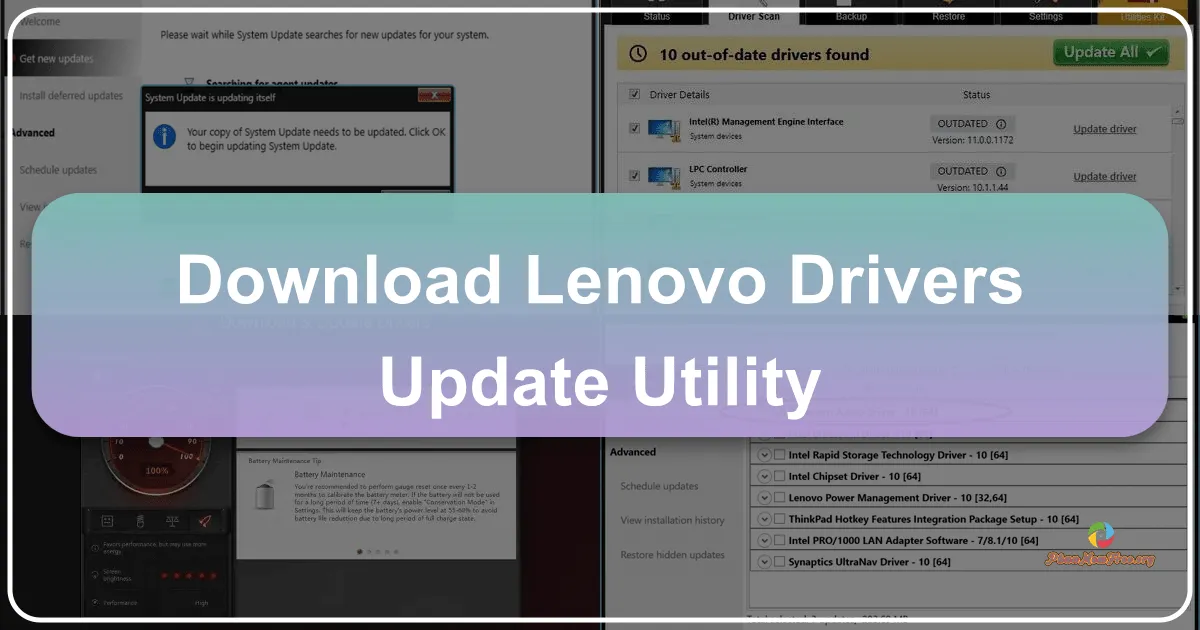 Tải Về Lenovo Drivers Update Utility: Giải Pháp Toàn Diện Cho Việc Cập Nhật Driver Máy Tính Lenovo Của Bạn