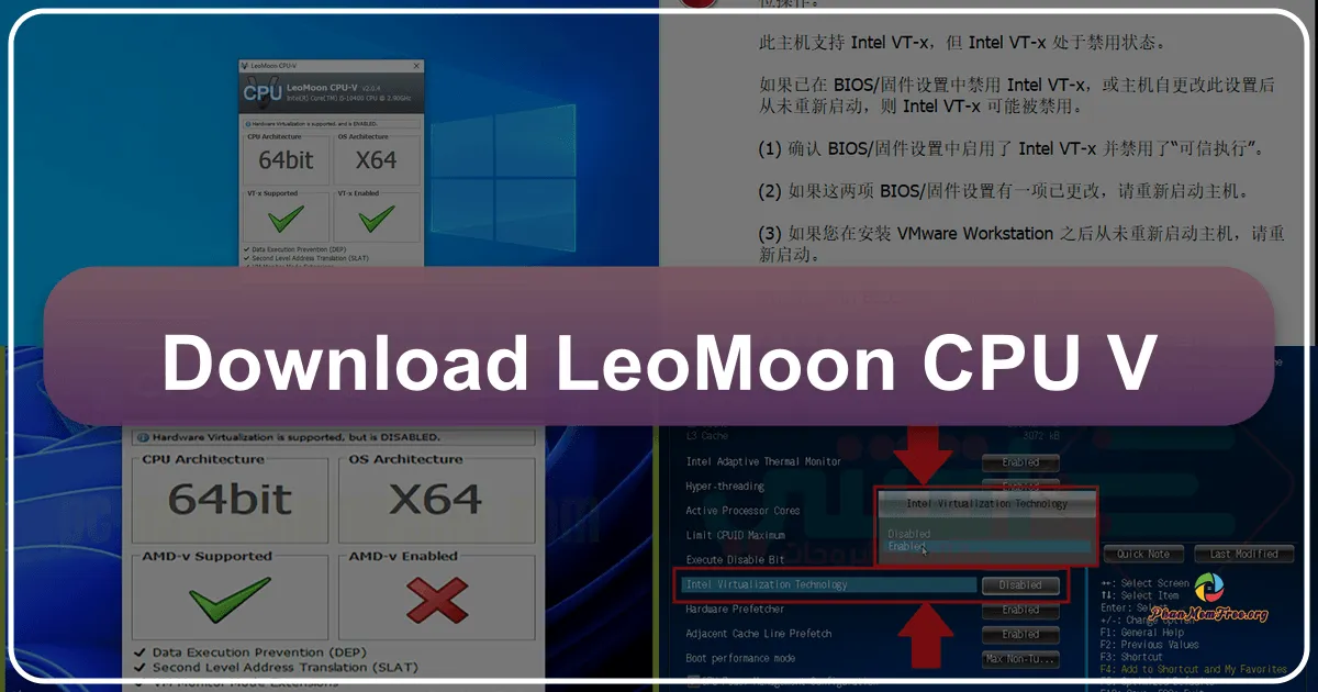 LeoMoon CPU-V: Trình Kiểm Tra Khả Năng Ảo Hóa Toàn Diện và Miễn Phí