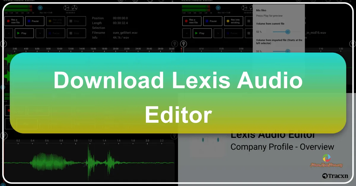 Lexis Audio Editor: A Simple and Straightforward Audio Editing Tool