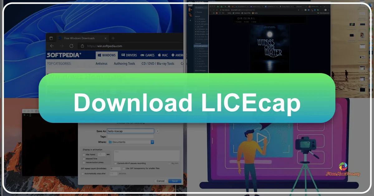 LICEcap: A Simple Yet Effective Screen Recorder