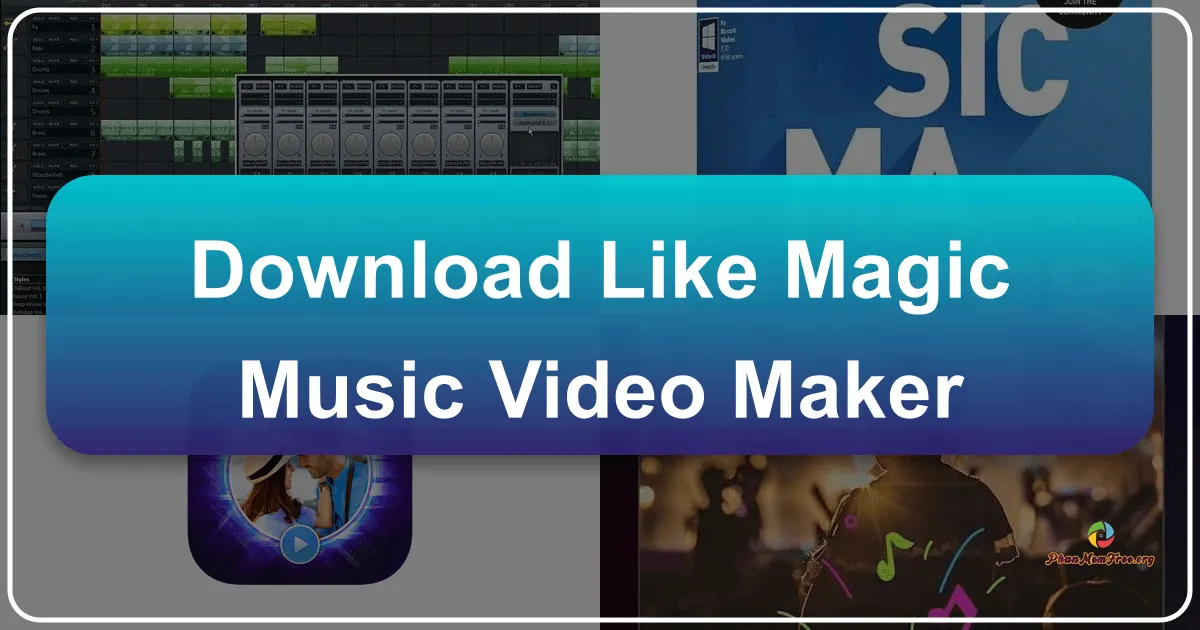 Like Magic: A Deep Dive into Music Video Maker Apps