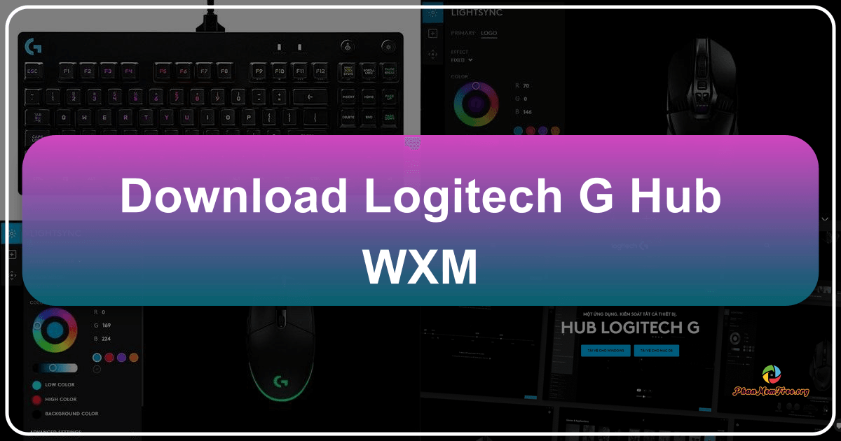 Logitech G HUB enhances gaming peripherals with customization and control options for optimal performance. /images/download-logitech-g-hub-wxm.png