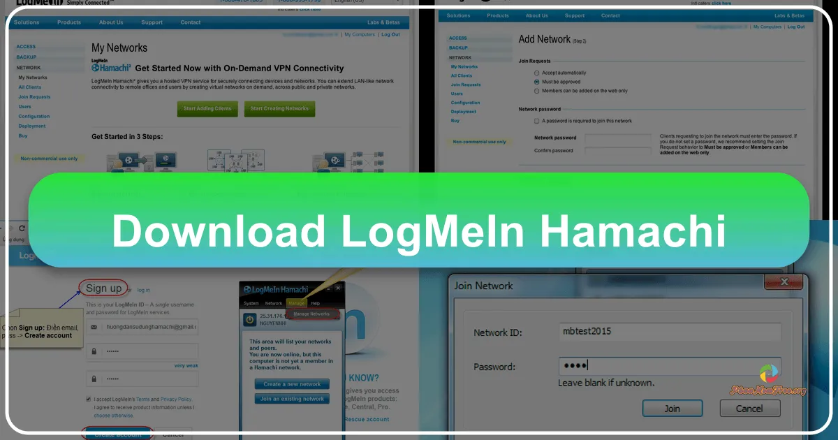 LogMeIn Hamachi: Giải pháp tạo mạng LAN ảo qua Internet