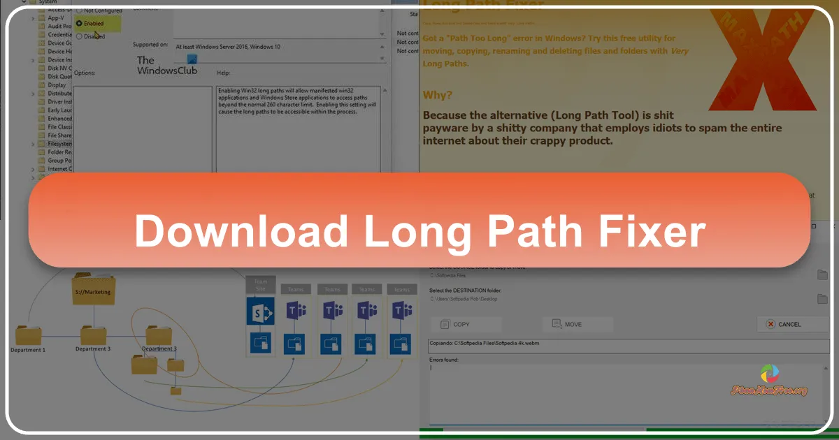Long Path Fixer: Conquering the Windows Path Length Limit