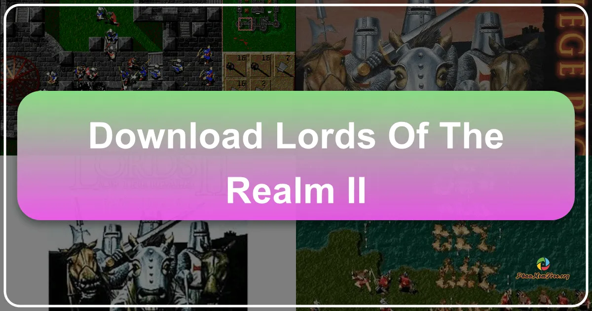 Lords of the Realm II: A Deep Dive into Medieval Strategy Gaming
