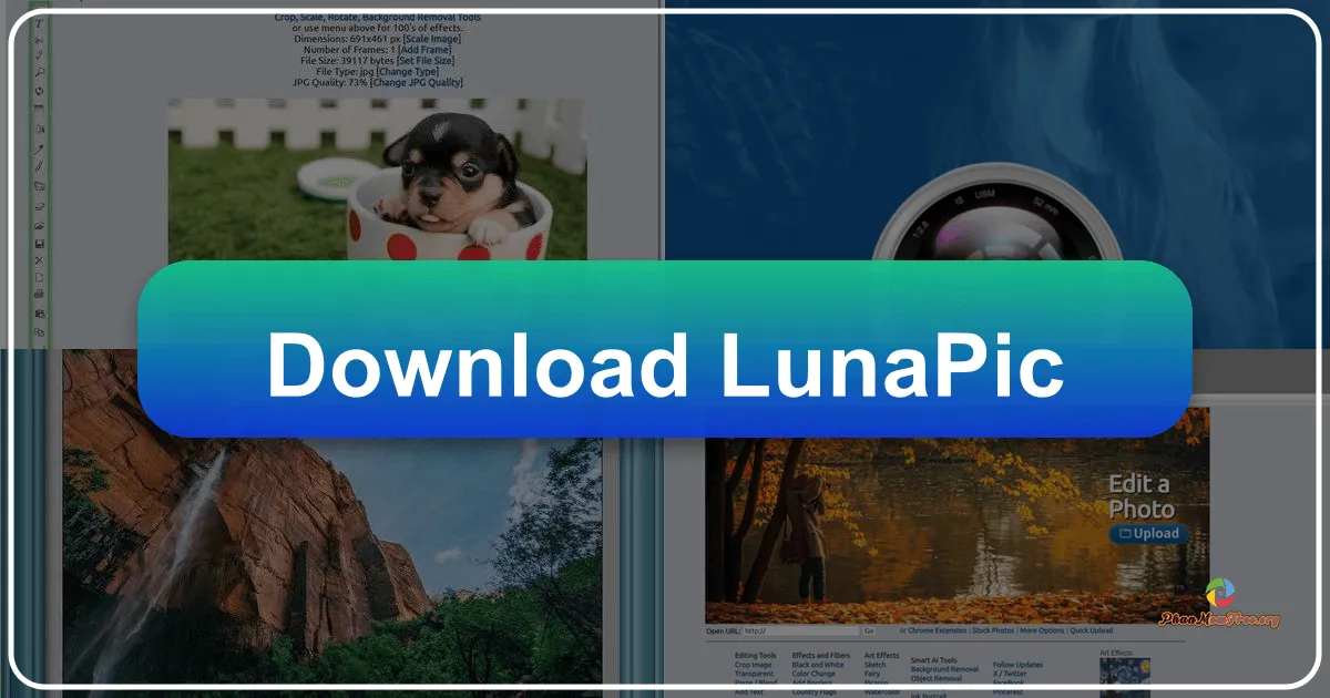 Lunapic: Công Cụ Chỉnh Sửa Ảnh & Video Trực Tuyến Mạnh Mẽ, Miễn Phí Đáng Kinh Ngạc