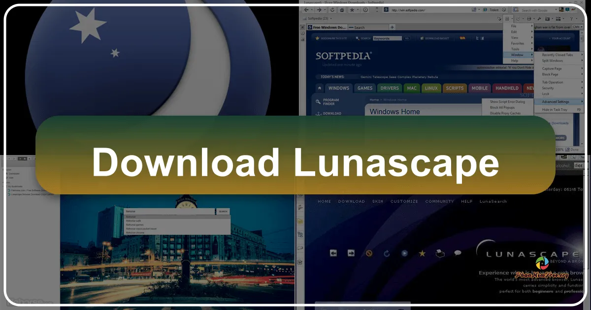 Lunascape: A Multi-Engine Web Browser for Developers and Designers