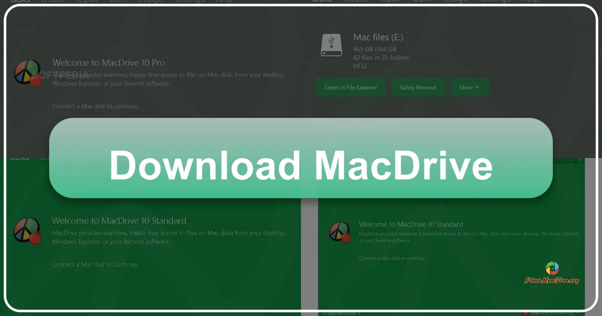 MacDrive: Bridging the Gap Between Mac and Windows File Systems