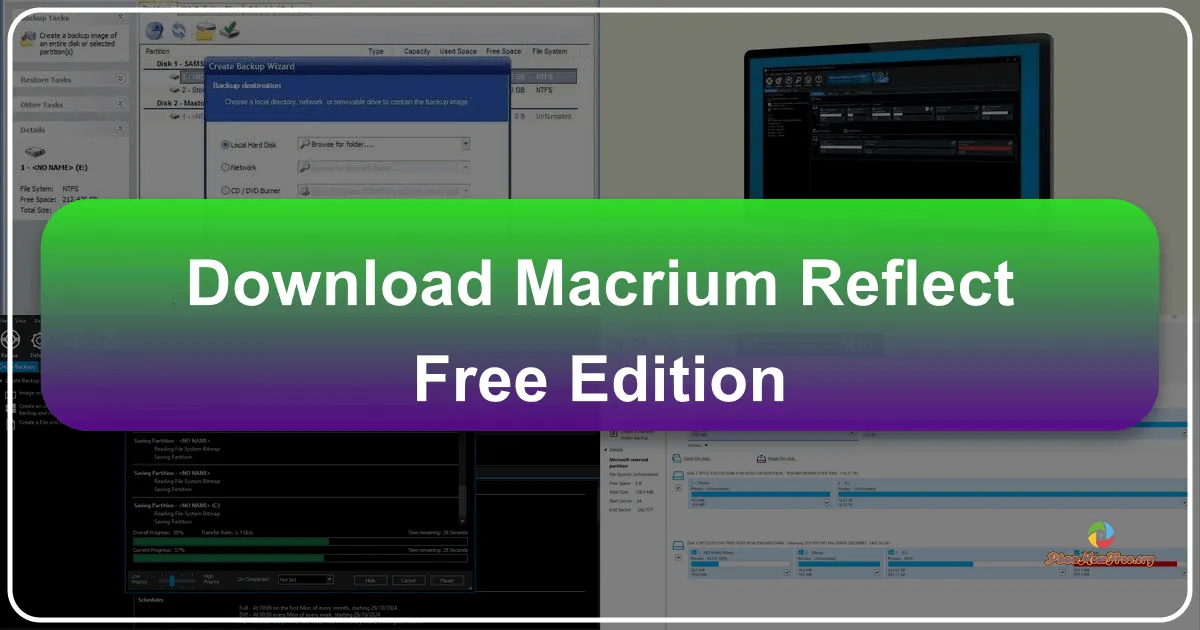 Macrium Reflect Free Edition: Giải pháp sao lưu và khôi phục dữ liệu toàn diện
