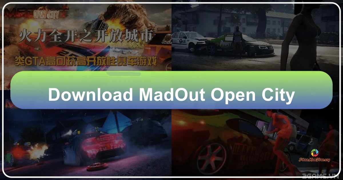 MadOut Open City: A Reckless Ride Through a Glitchy Open World