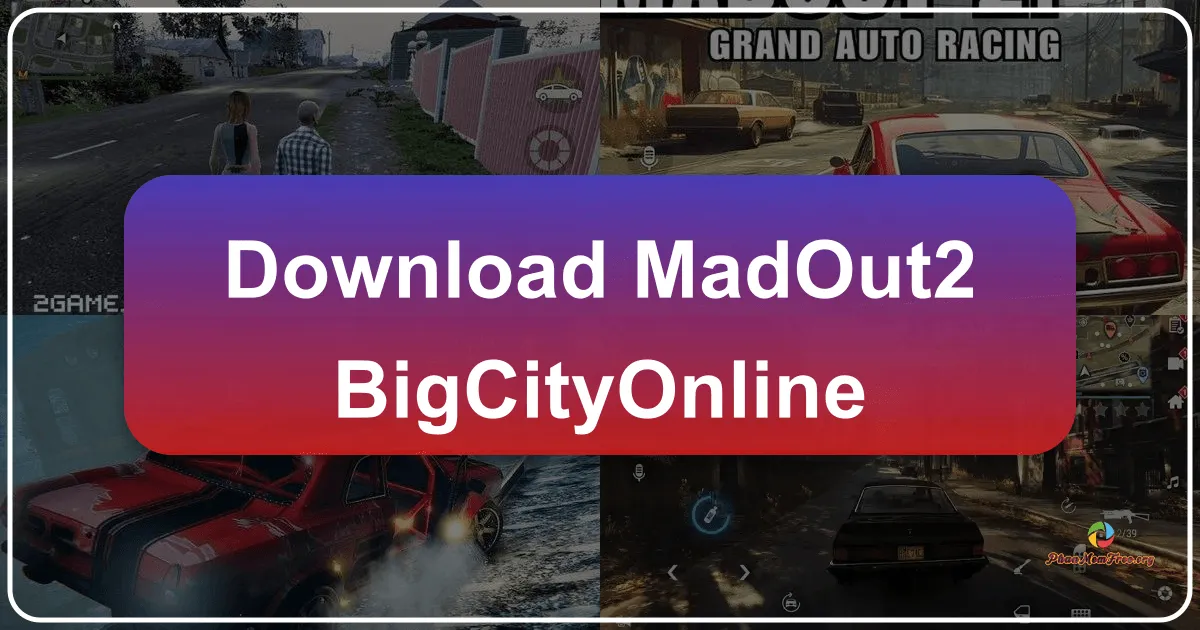 MadOut2 BigCityOnline: A Grand Theft Auto-Style Mobile Sandbox