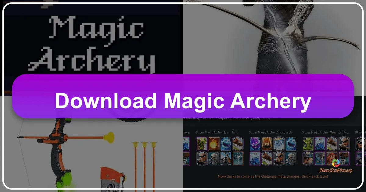 Magic Archery: A Charming Retro Idle Clicker