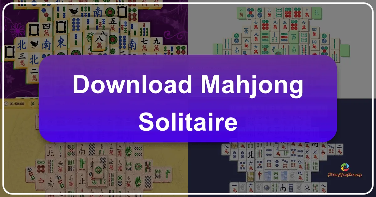Mahjong Solitaire: An Unfolding Tapestry of Tiles and Strategy