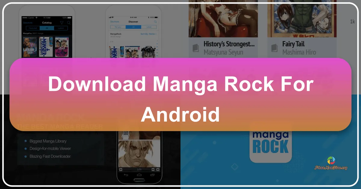 Download Manga Rock For Android – Cánh Cổng Khổng Lồ Dẫn Lối Đến Thế Giới Manga Bất Tận