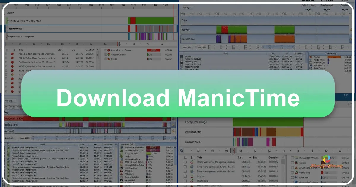 ManicTime: Your Comprehensive Personal Time Manager