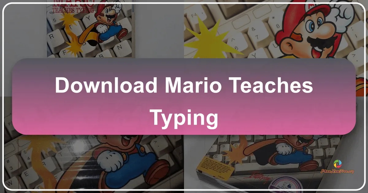 Mario Teaches Typing: Học Gõ 10 Ngón Vừa Học Vừa Chơi