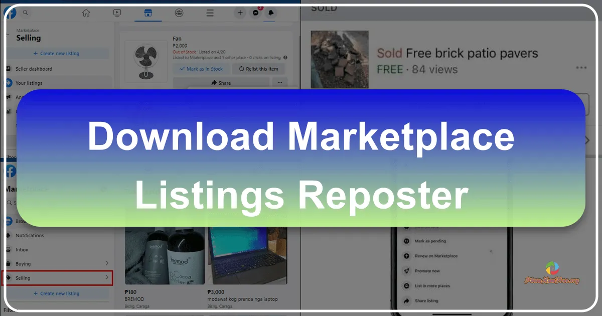 Marketplace Listings Reposter: Revolutionizing Facebook Marketplace Selling