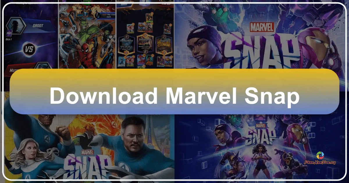 Marvel Snap: A Fast-Paced, Collectible Card Game That Captures the Marvel Universe