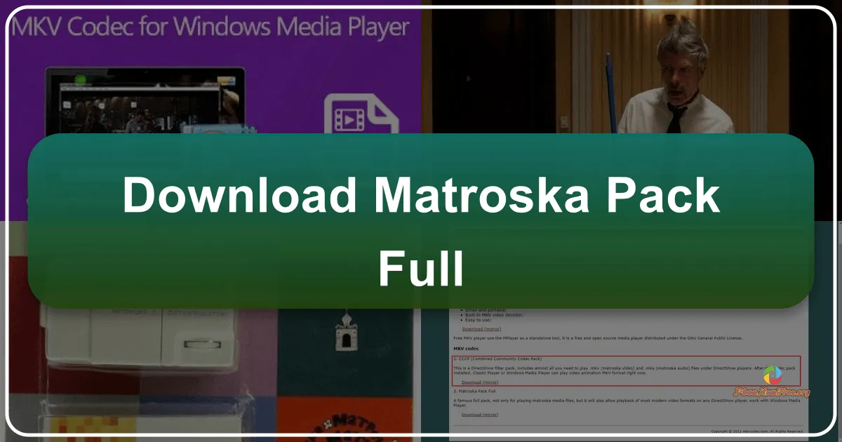 Matroska Pack Full: A Comprehensive Guide