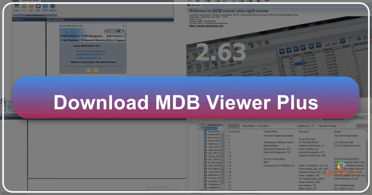 MDB Viewer Plus: Trình xem và chỉnh sửa cơ sở dữ liệu MDB tiện lợi