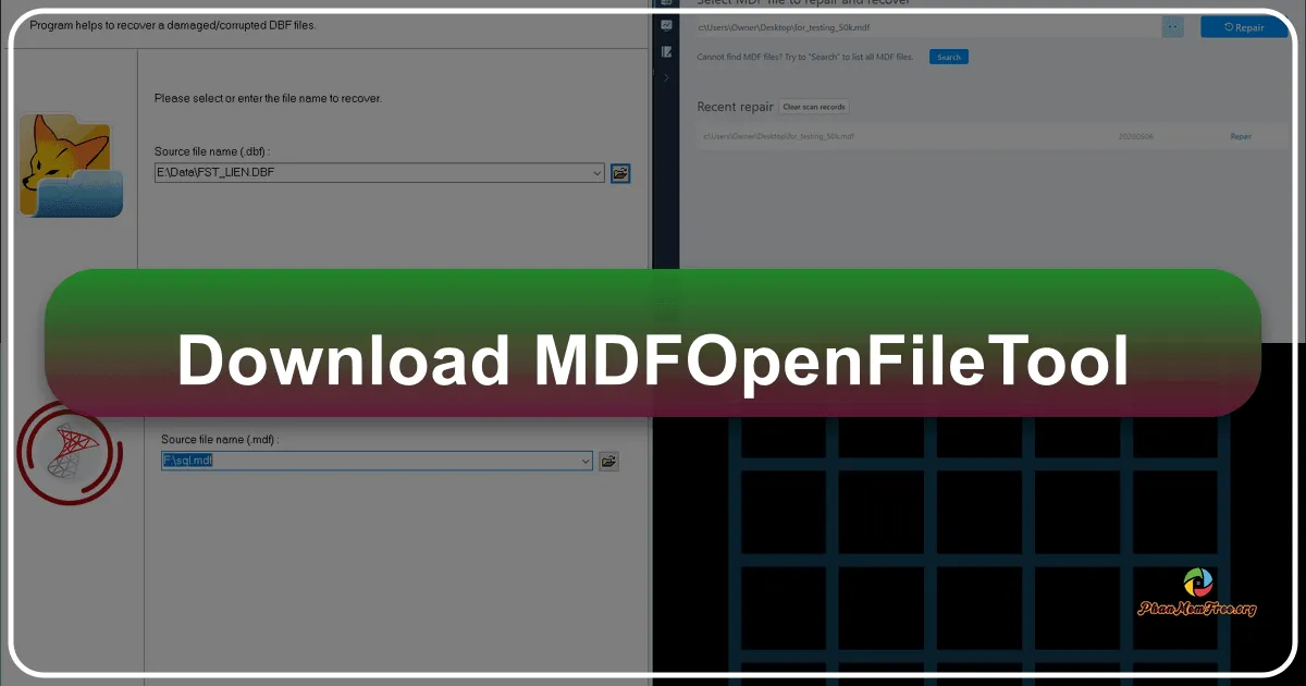 MDF Open File Tool: A Comprehensive Guide to SQL Server Database Repair