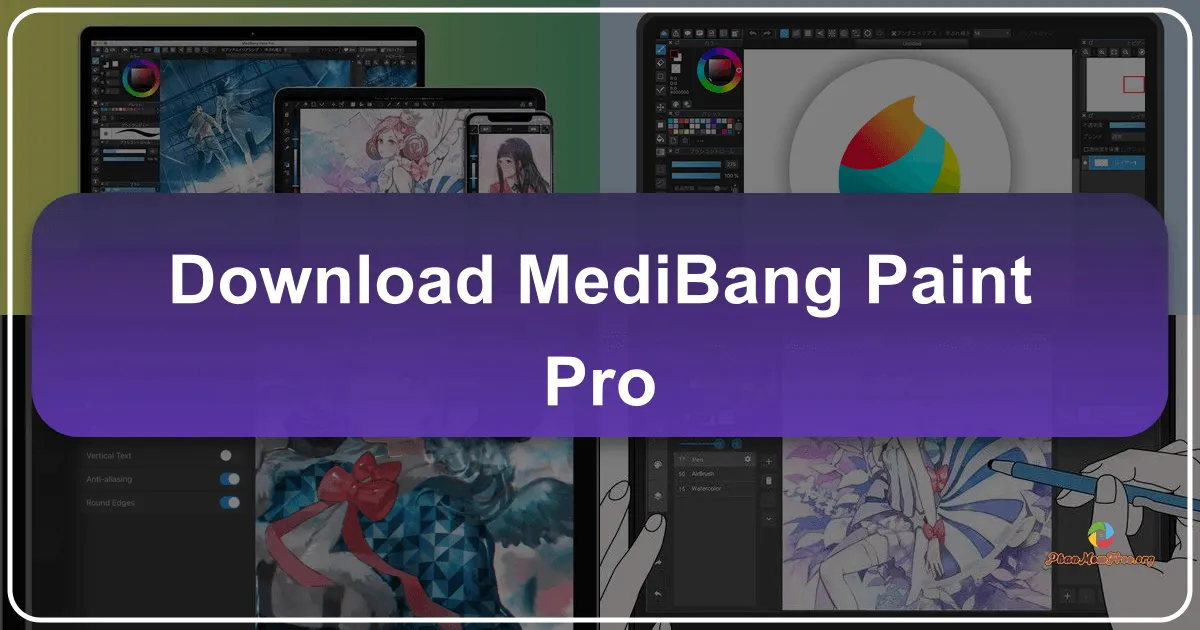 MediBang Paint Pro: Phần mềm vẽ truyện tranh Manga miễn phí hàng đầu