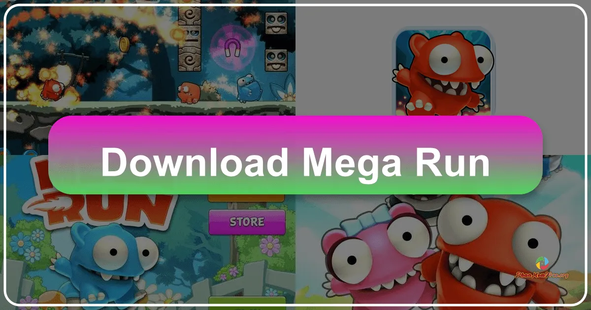 Mega Run: A Colorful Platforming Adventure