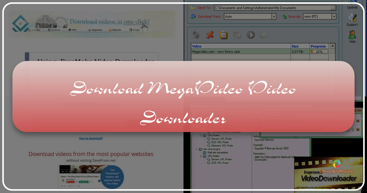 Megavideo Video Downloader: A review of its features, functionality, and limitations in downloading online videos. /images/download-megavideo-video-downloader.png