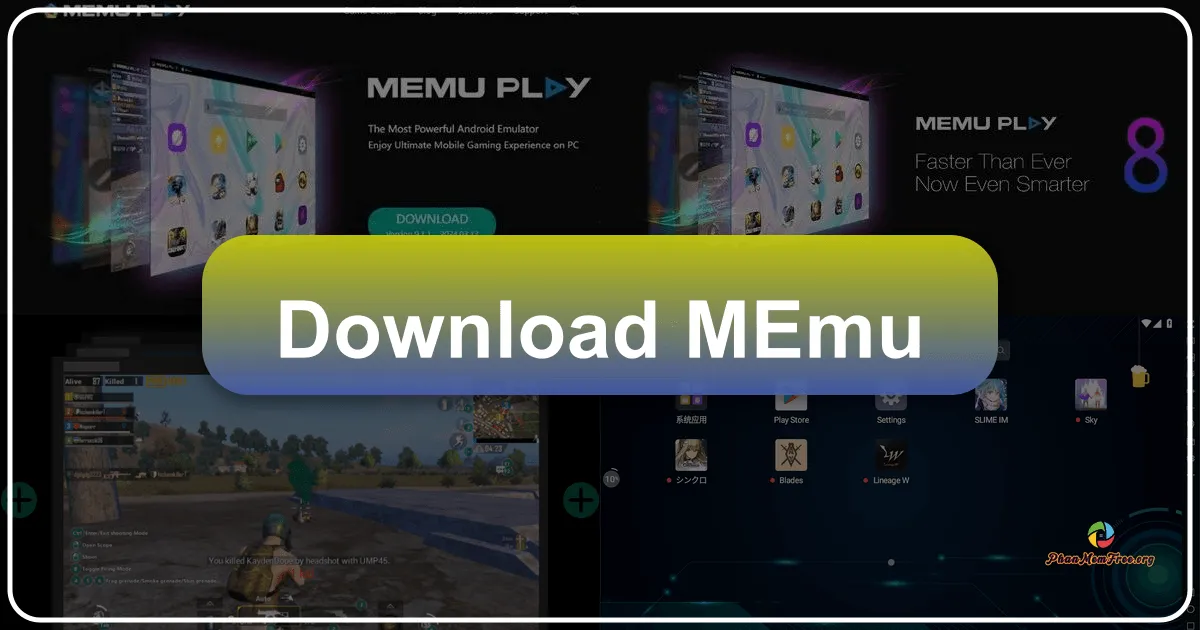 MEmu: Trình Giả Lập Android Toàn Diện Trên Windows