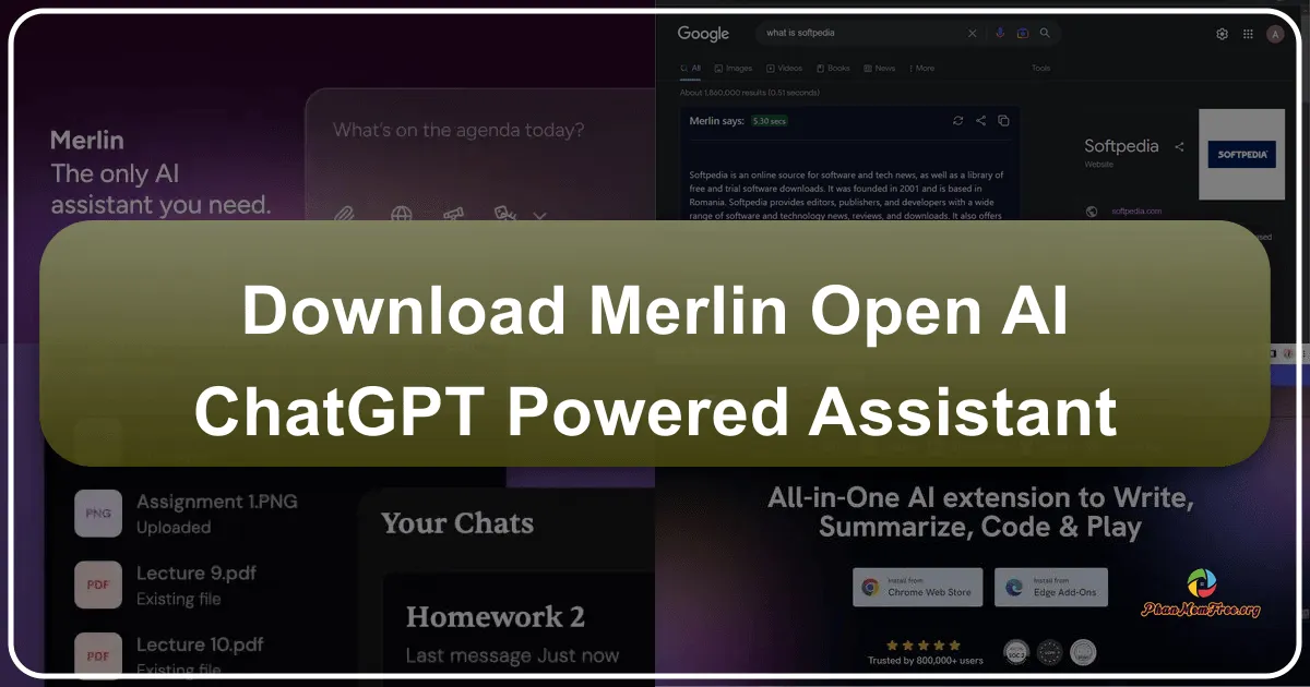 Merlin: An OpenAI ChatGPT-Powered Assistant