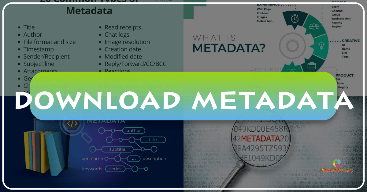 Understanding and managing metadata for efficient digital file organization and retrieval across various contexts and industries. /images/download-metadata.png