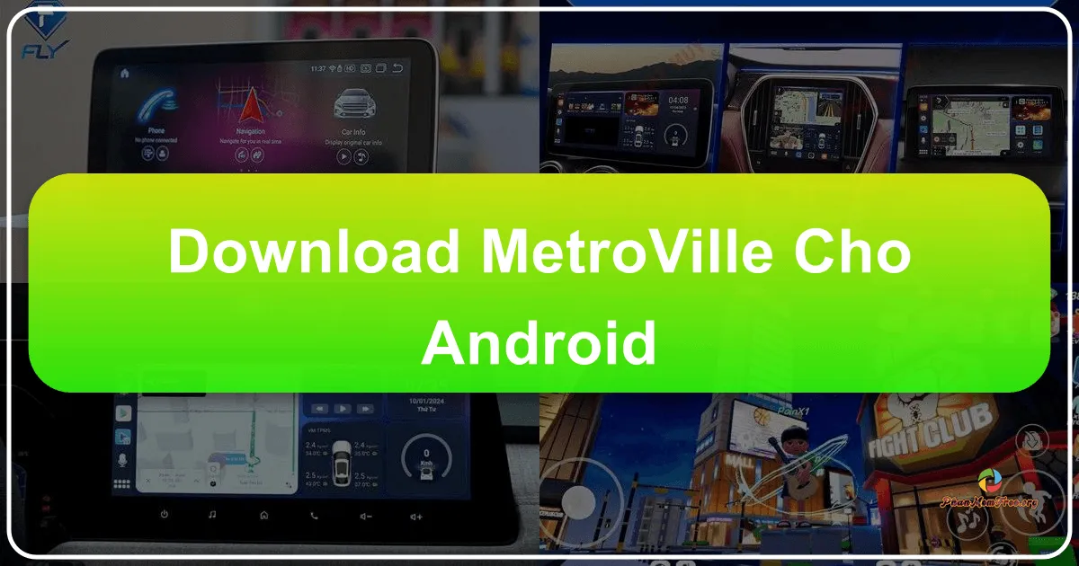 Metroville cho Android: Khám phá Thành phố Phép thuật trên Điện thoại Của Bạn