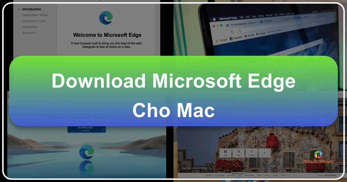 Microsoft Edge cho Mac: Trình duyệt mạnh mẽ, riêng tư và hiệu quả trên hệ điều hành macOS