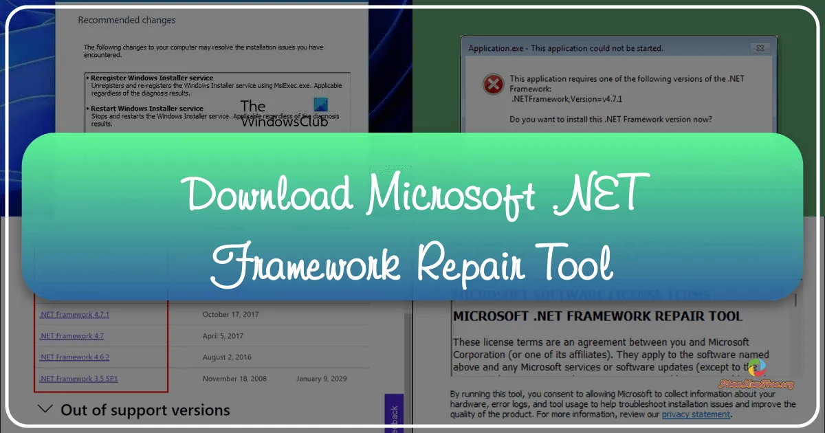 Microsoft .NET Framework Repair Tool: A Comprehensive Guide