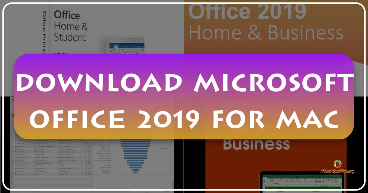 Microsoft Office 2019 cho Mac: Bộ ứng dụng văn phòng mạnh mẽ và hiệu quả