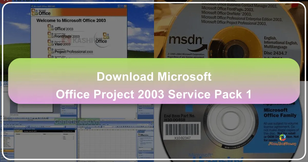Microsoft Office Project 2003 Service Pack 1: Gói Cập Nhật Quan Trọng Cho Quản Lý Dự Án
