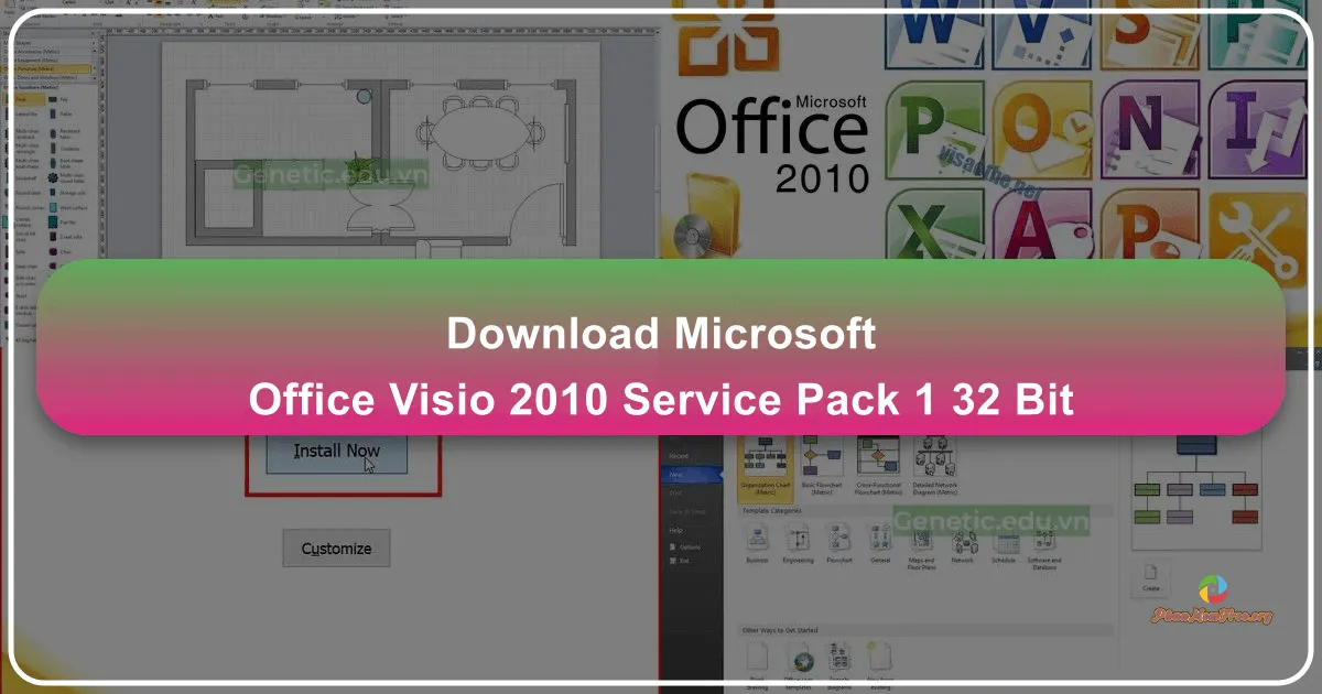 Microsoft Office Visio 2010 Service Pack 1 (32-bit): Cập nhật và Nâng cao Hiệu suất