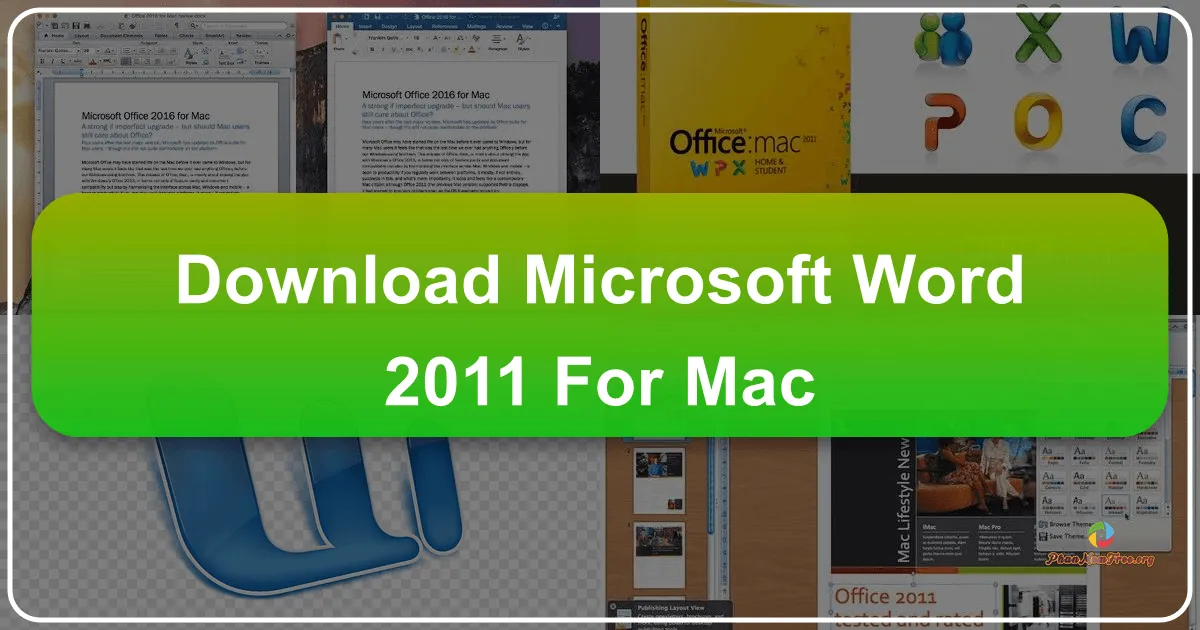 Tải Microsoft Word 2011 Cho Mac: Trải Nghiệm Soạn Thảo Văn Bản Chuyên Nghiệp Trên Nền Tảng Apple