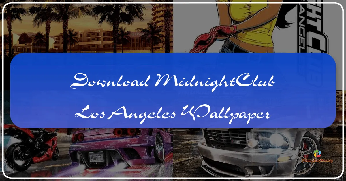 Midnight Club: Los Angeles Wallpaper – A Blast from the Past