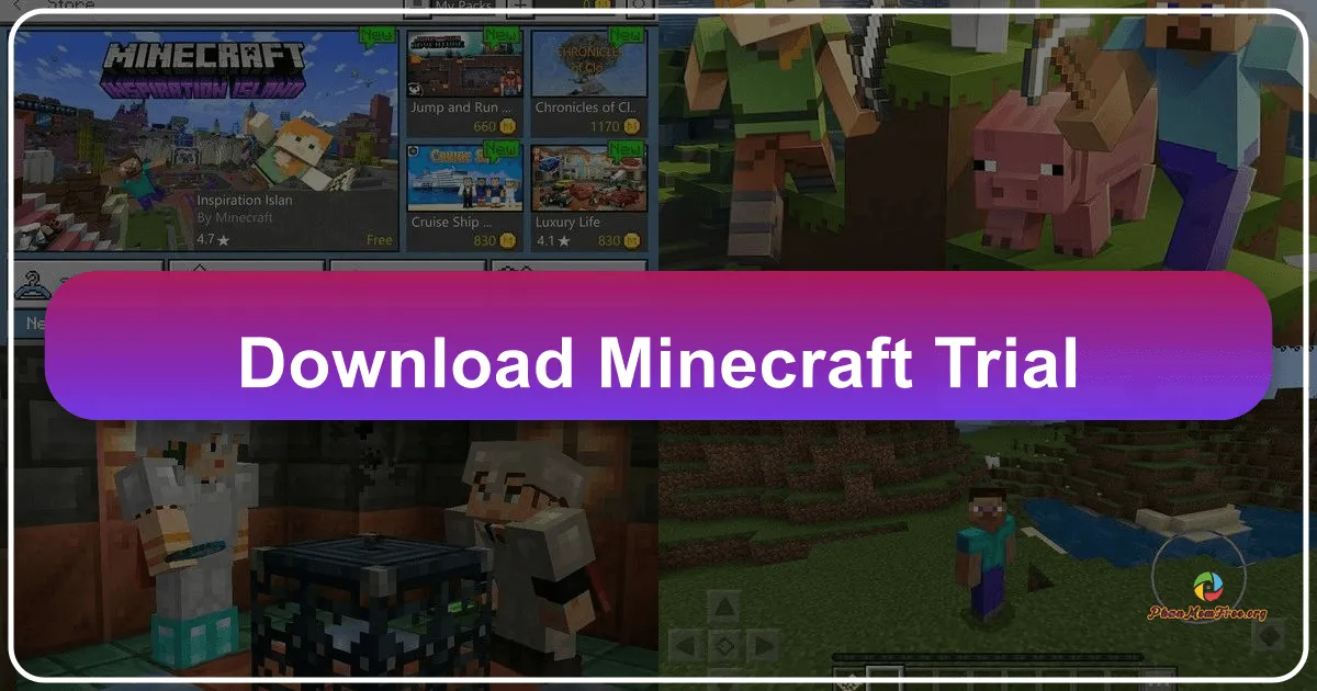 Minecraft Trial: A Free Taste of Blocky Adventures