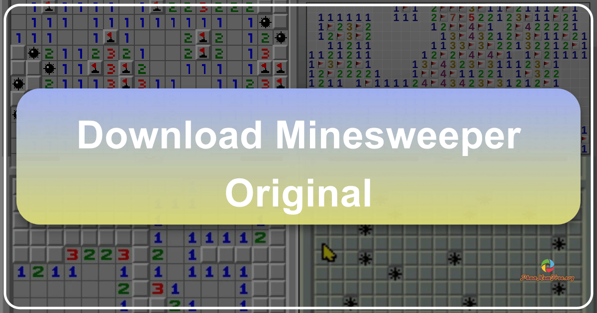 Minesweeper Original: A classic puzzle game of logic and deduction with enduring appeal and timeless entertainment value. /images/download-minesweeper-original.png