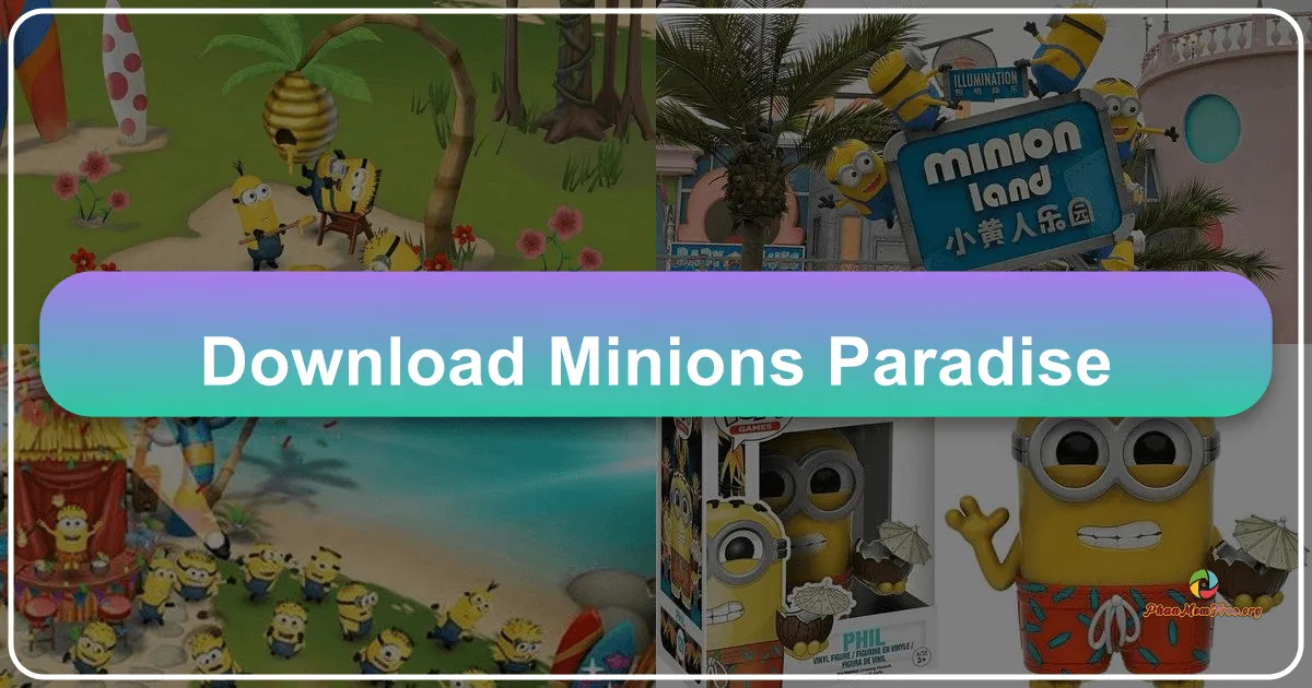 Minions Paradise: A Tropical Getaway with Gru's Hilarious Helpers
