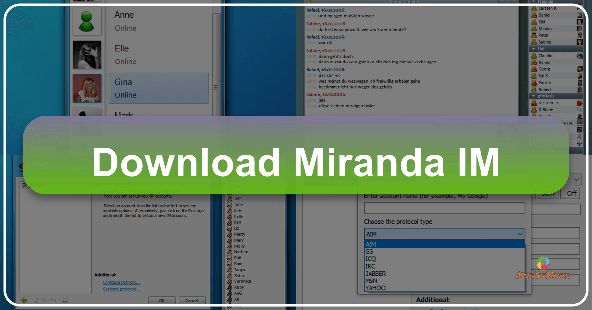 Miranda IM: A lightweight, customizable, and efficient multi-protocol instant messaging client for Windows. /images/download-miranda-im.png