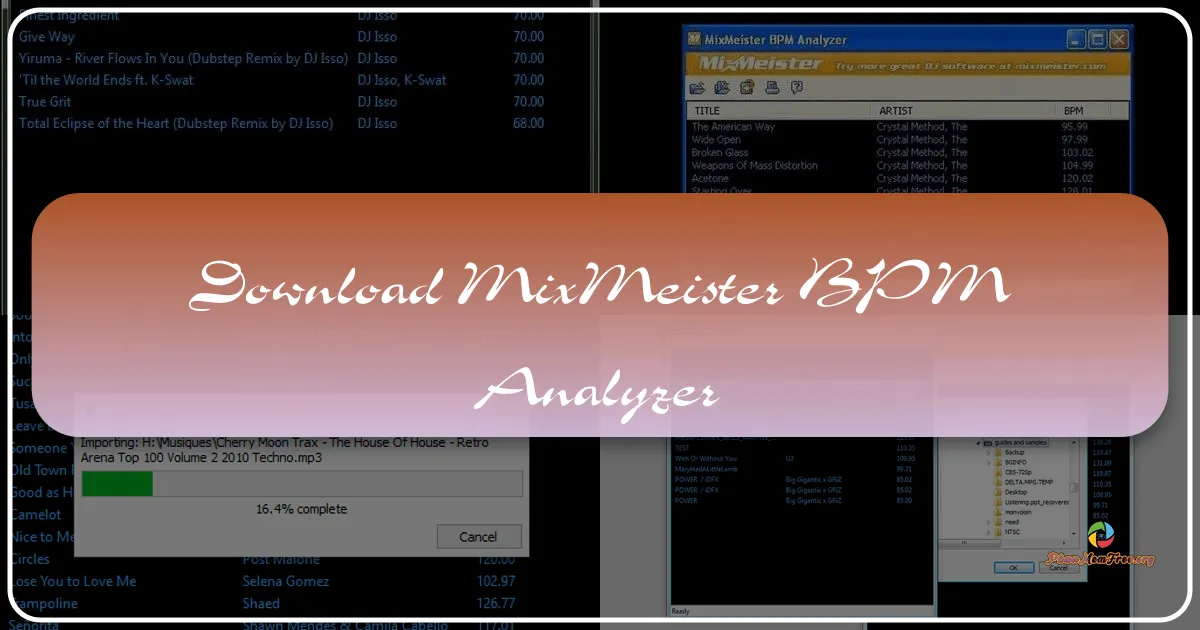 MixMeister BPM Analyzer: A Comprehensive Review