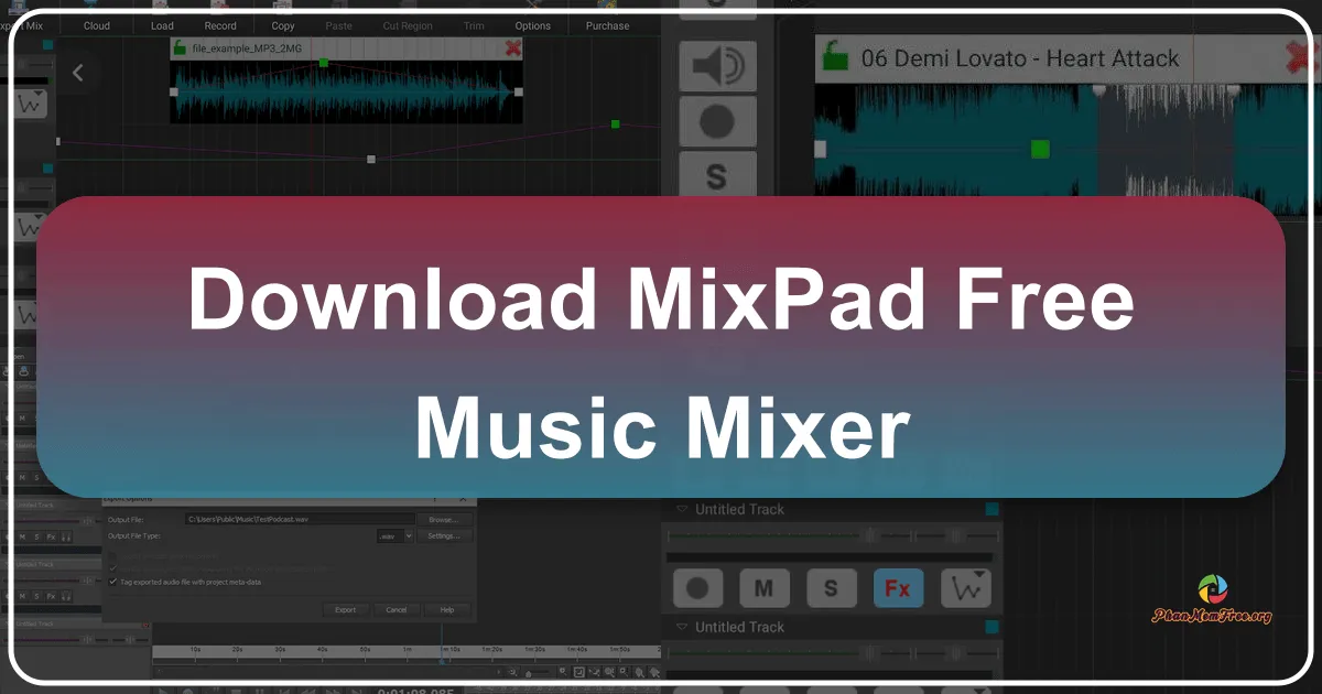 MixPad Multitrack Recording Software: A Deep Dive into Free Music Mixing