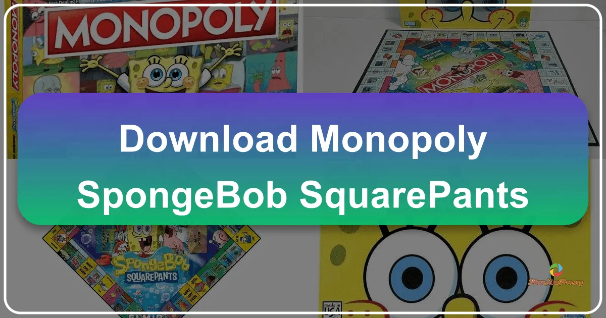 SpongeBob SquarePants Monopoly: A Dive into Bikini Bottom's Board Game World