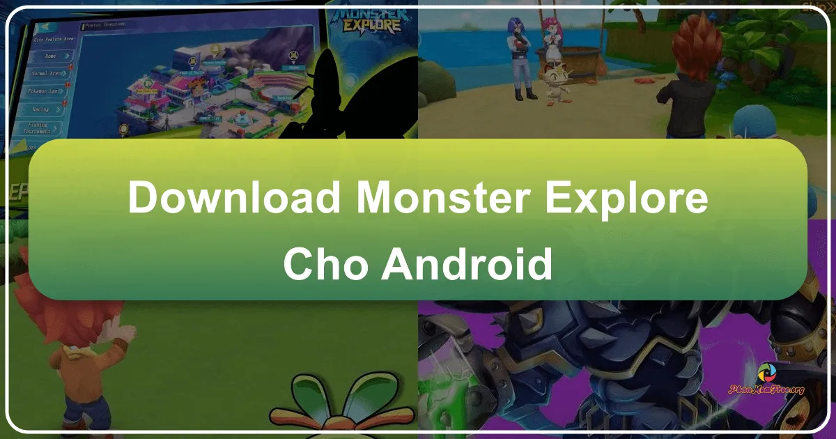 Monster Explore cho Android: Hành trình khám phá thế giới quái vật đầy màu sắc