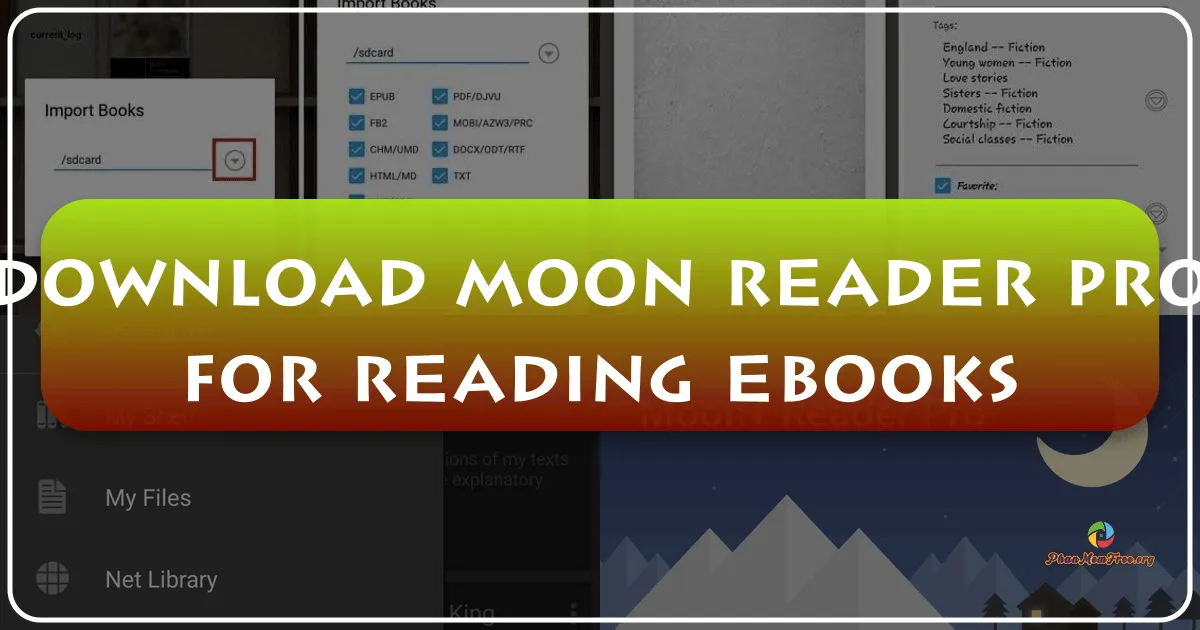 Moon Reader Pro: Your Comprehensive Digital Reading Companion for Windows