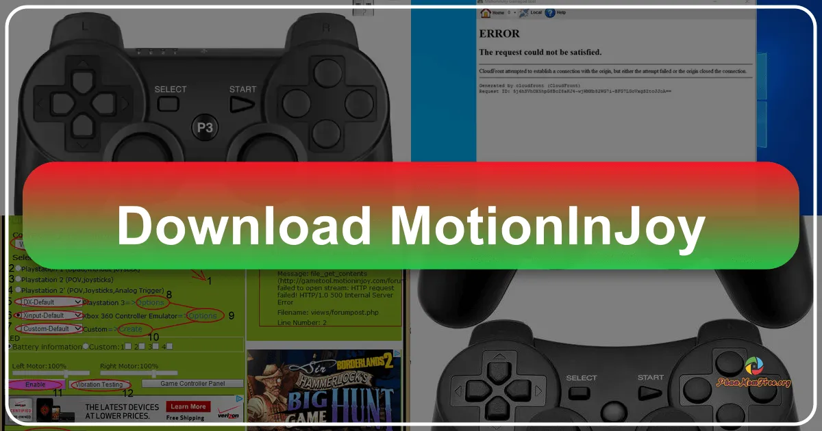 MotioninJoy: Biến Tay Cầm PS3 Thành Vũ Khí Chơi Game PC Của Bạn