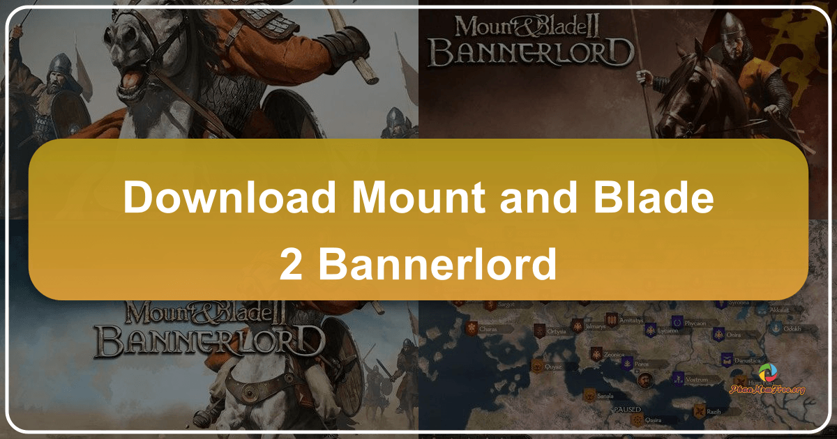 Mount & Blade II: Bannerlord offers immersive medieval warfare and empire building experience. /images/download-mount-and-blade-2-bannerlord.png
